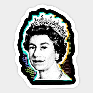 young queen Sticker